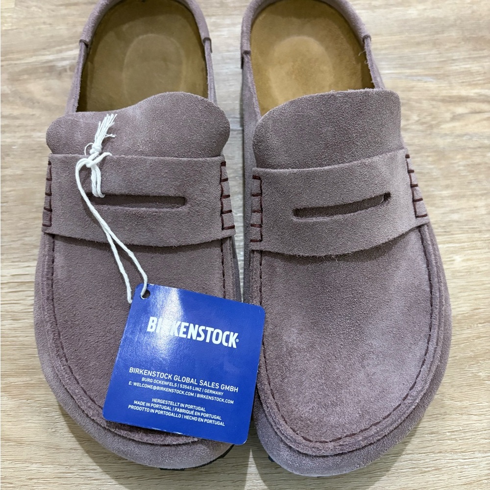 Birkenstock Naples Wrapped Clogs - Faded Purple - Picture 4 of 5
